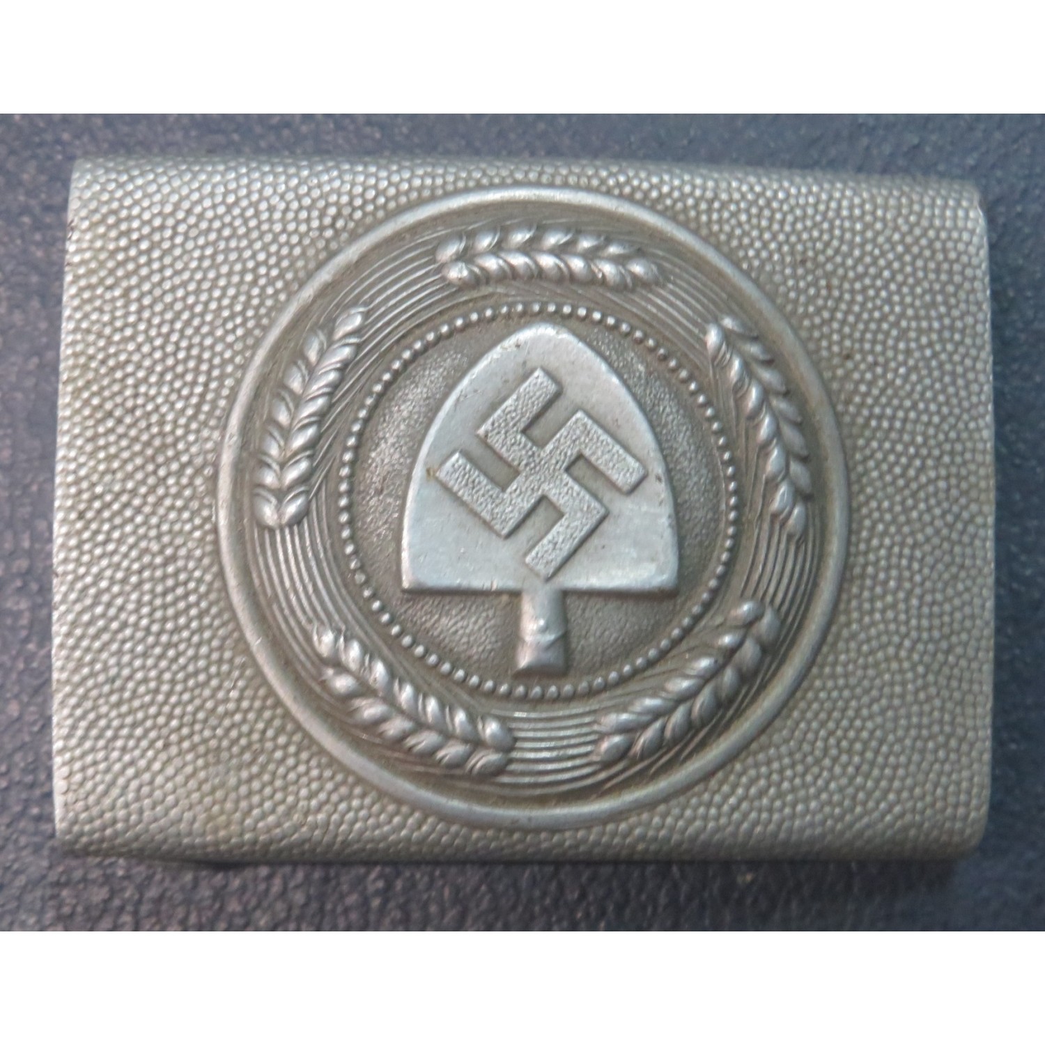 Fibbia RAD Reich Arbeit Dienst modello in alluminio