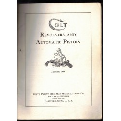 Catalogo originale della Ditta COLT Firearms del 1935