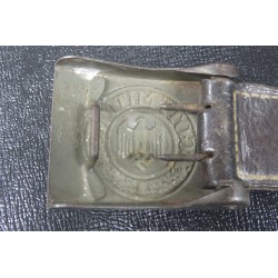 Fibbia da truppa WH 2a Guerra Mondiale , modello in ferro