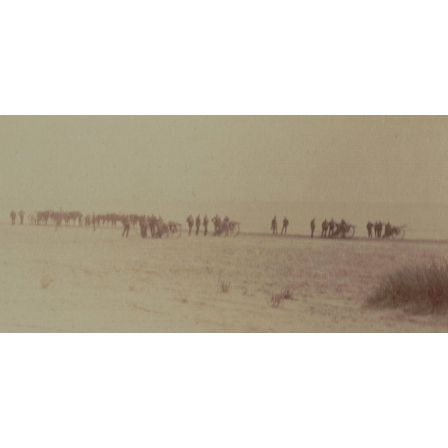 Foto su cartoncino rigido Artiglieria Italiana in Libia 1911  1913