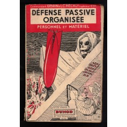 Libro in lingua originale per la Protezione Aerea Defense Passive Organisee  Parigi 1936
