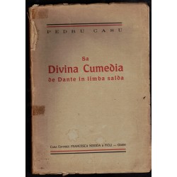 Interessantissimo libro la Divina Cumedia de Dante in Limba Salda di Pedru Casu 1929