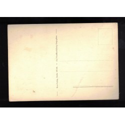 Cartolina di propaganda nazionalsocialista ritratto di Adolf Hitler