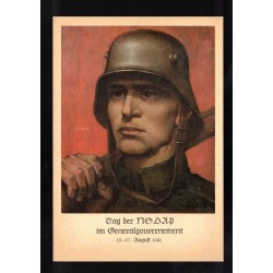 Tag der NSDAP im Generalgouvernement 1941 postcard