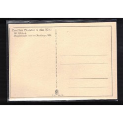 Cartolina originale di W.Willirich per l Organizzazione VDA della serie Deutscher Blutadel in Aller Welt