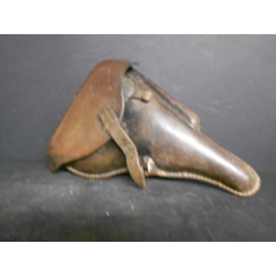 Fondina in cuoio per pistola Luger P08 completa di chiavetta di smontaggio 1936