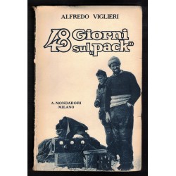 Libro 48 Giorni sul Pack di Alfredo Viglieri Edizioni Mondadori 1929