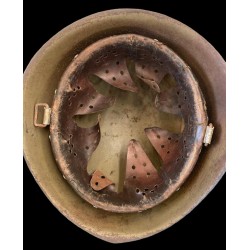 Eccezionale elmetto M33 per la Marina Repubblicana periodo Repubblica Sociale Italiana