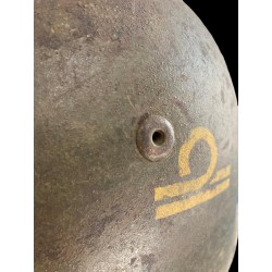 Eccezionale elmetto M33 per la Marina Repubblicana periodo Repubblica Sociale Italiana