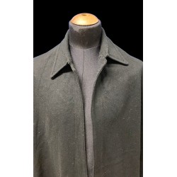 Black cape in wool role GIL/MVSN/PNF