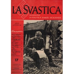 Rivista  LA SVASTICA n. 17 Anno 2°  1942