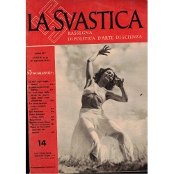 Rivista  LA SVASTICA n. 14 Anno 3°  1943