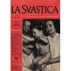 Rivista  LA SVASTICA n. 12  Anno 3°  1943