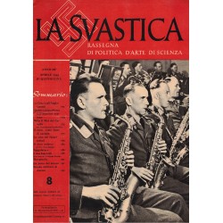 Rivista  LA SVASTICA n. 8  Anno 3°  1943