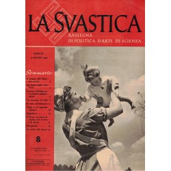 Rivista  LA SVASTICA n.8  Anno 2°  1942