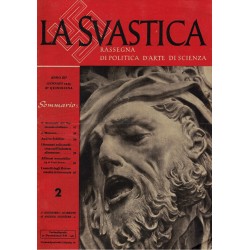 Rivista  LA SVASTICA n.2  Anno 3°  1943