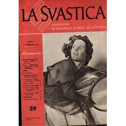 Rivista  LA SVASTICA n. 39  Anno 1°  1942