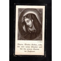 Sterbebilder of a German-speaking Italian soldier Peter Saltuari South Tyrolean