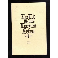 Sterbebilder di un sodlato...