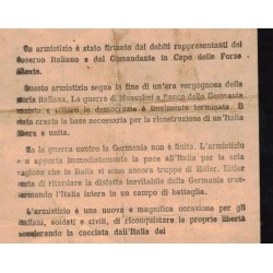 Anti-fascist leaflet printed during the CSR