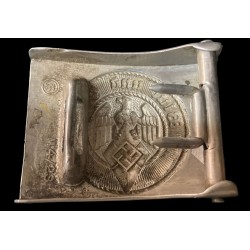 Fibbia Hitler Jugend modello in alluminio marcata  M 4/28 Paulmann & Crone