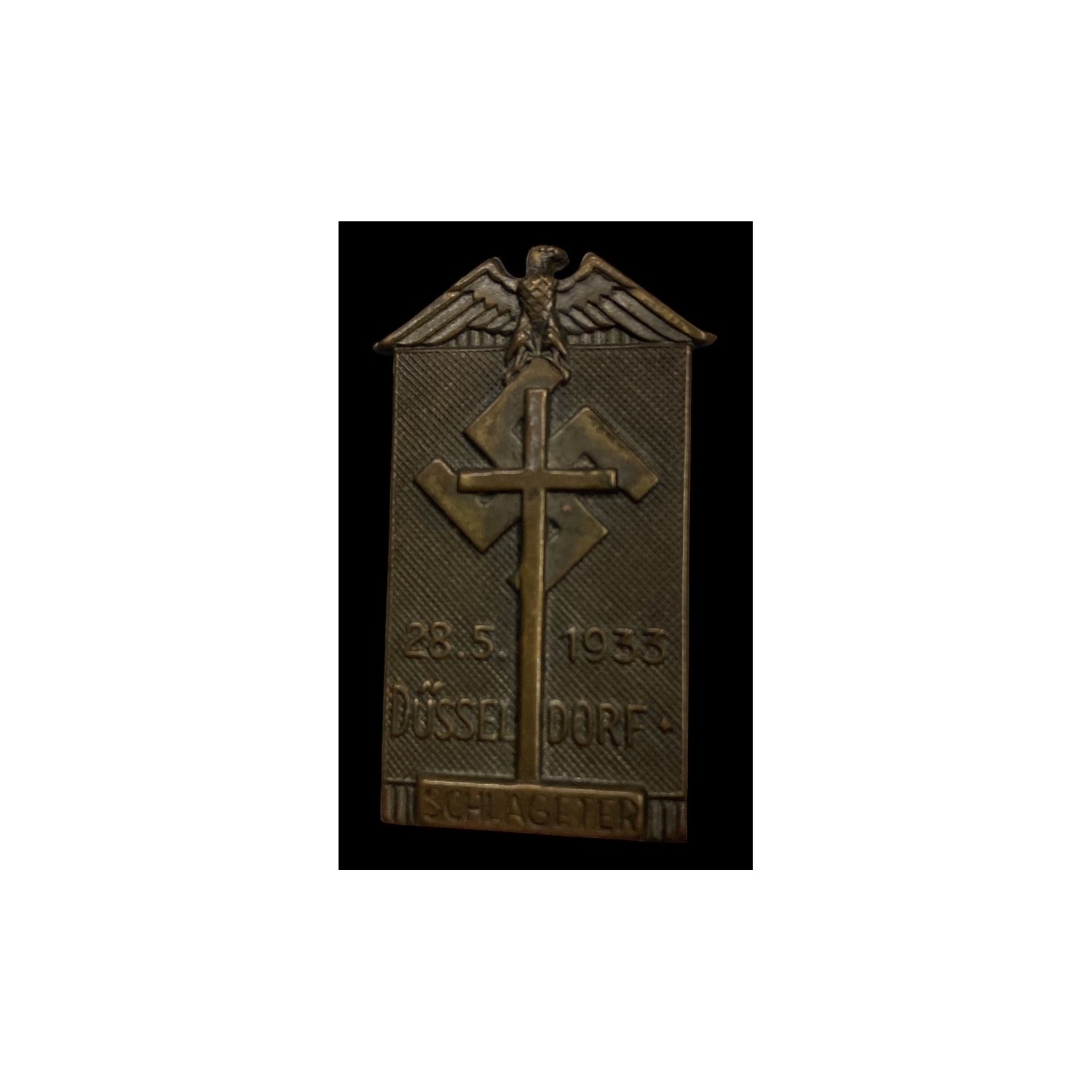 Martyrdom badge of Albert L. Schlageter Dusserdolf 1933