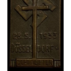 Martyrdom badge of Albert L. Schlageter Dusserdolf 1933