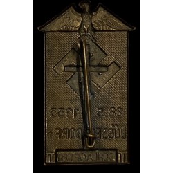 Martyrdom badge of Albert L. Schlageter Dusserdolf 1933
