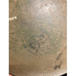 Rare! M33 CCRR helmet in gray-green khaki camouflage, War of Africa.