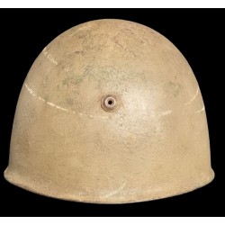 Raro! Elmetto M33 CCRR in grigioverde mimetico kaki , Guerra d Africa .