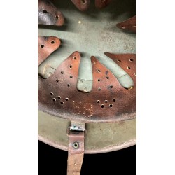 Spanish civil war M33 hazelnut camo  helmet Corpo Truppe Volontarie