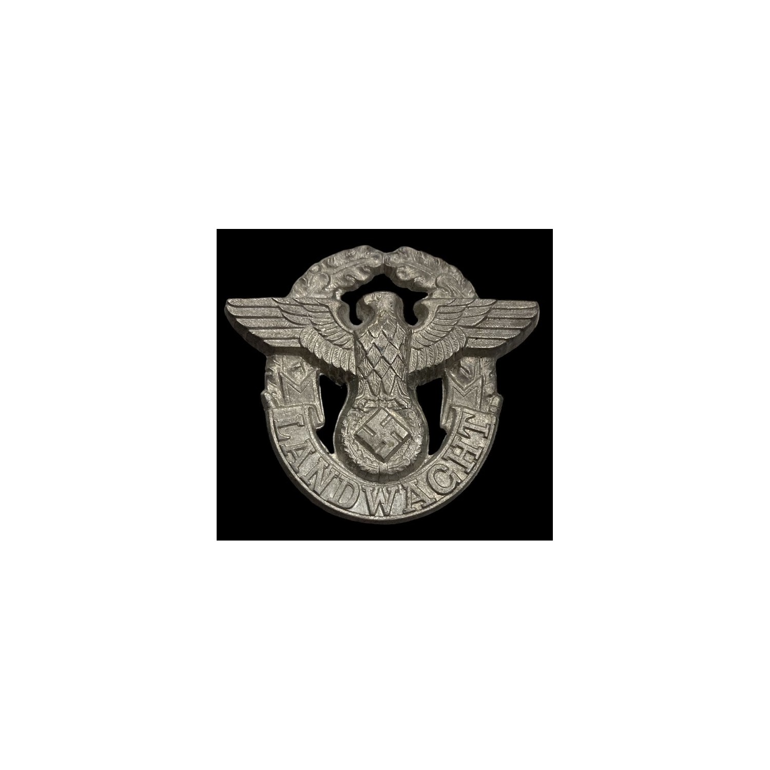 German Landwacht Police Cap Badge