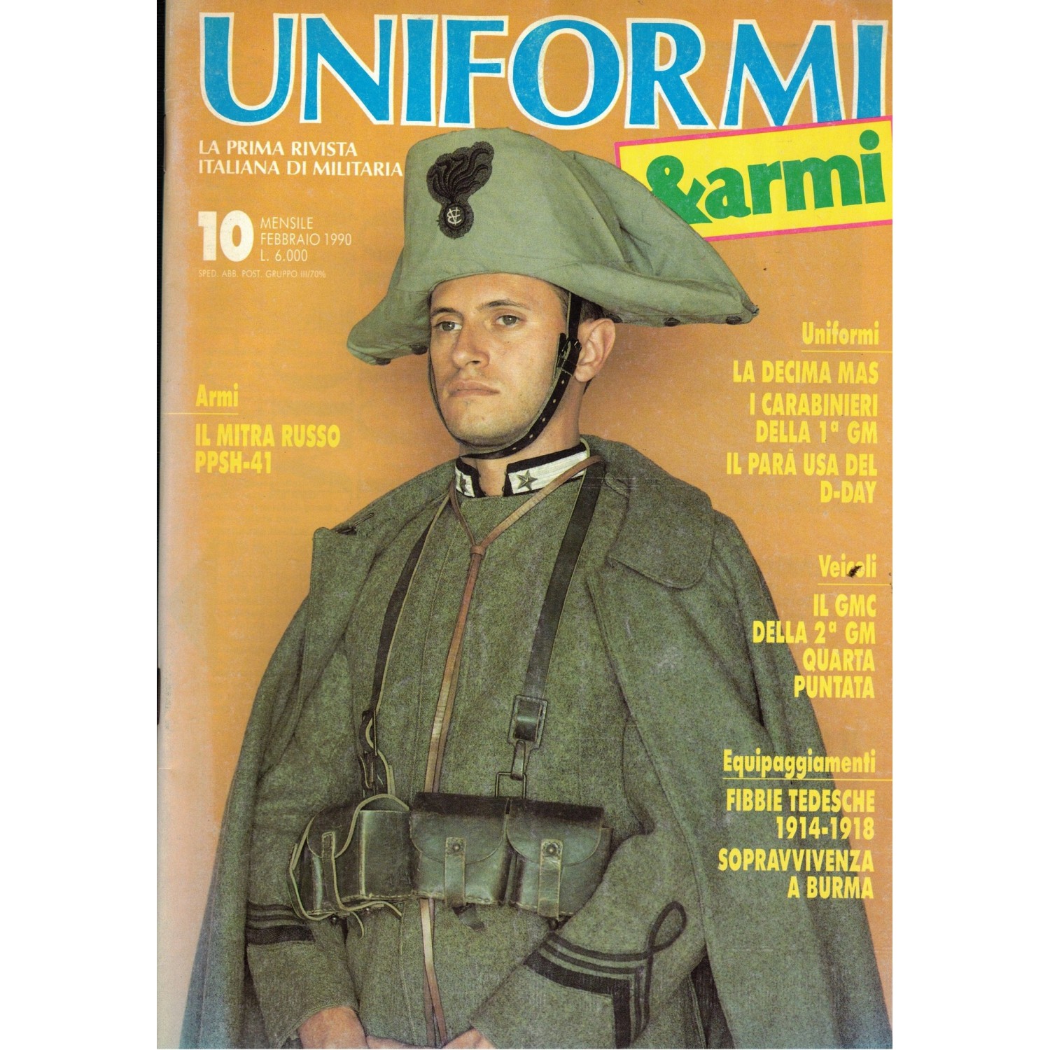 Uniformi e Armi  N. 10   1990