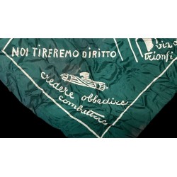 Foulard in seta con motti anni 30