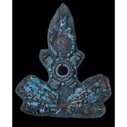 Repubblica Sociale Italiana , fregio da ufficiale Artiglieria