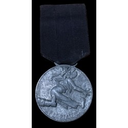 Rare anti-partisan propaganda medal from the Italian Social Republic period