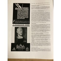 Die Kunst Im Dritten Reich  April 1939 con custodia originale