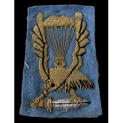 Rarissimo fregio di specialita' Paracadutisti Btg Fanteria di Marina San Marco