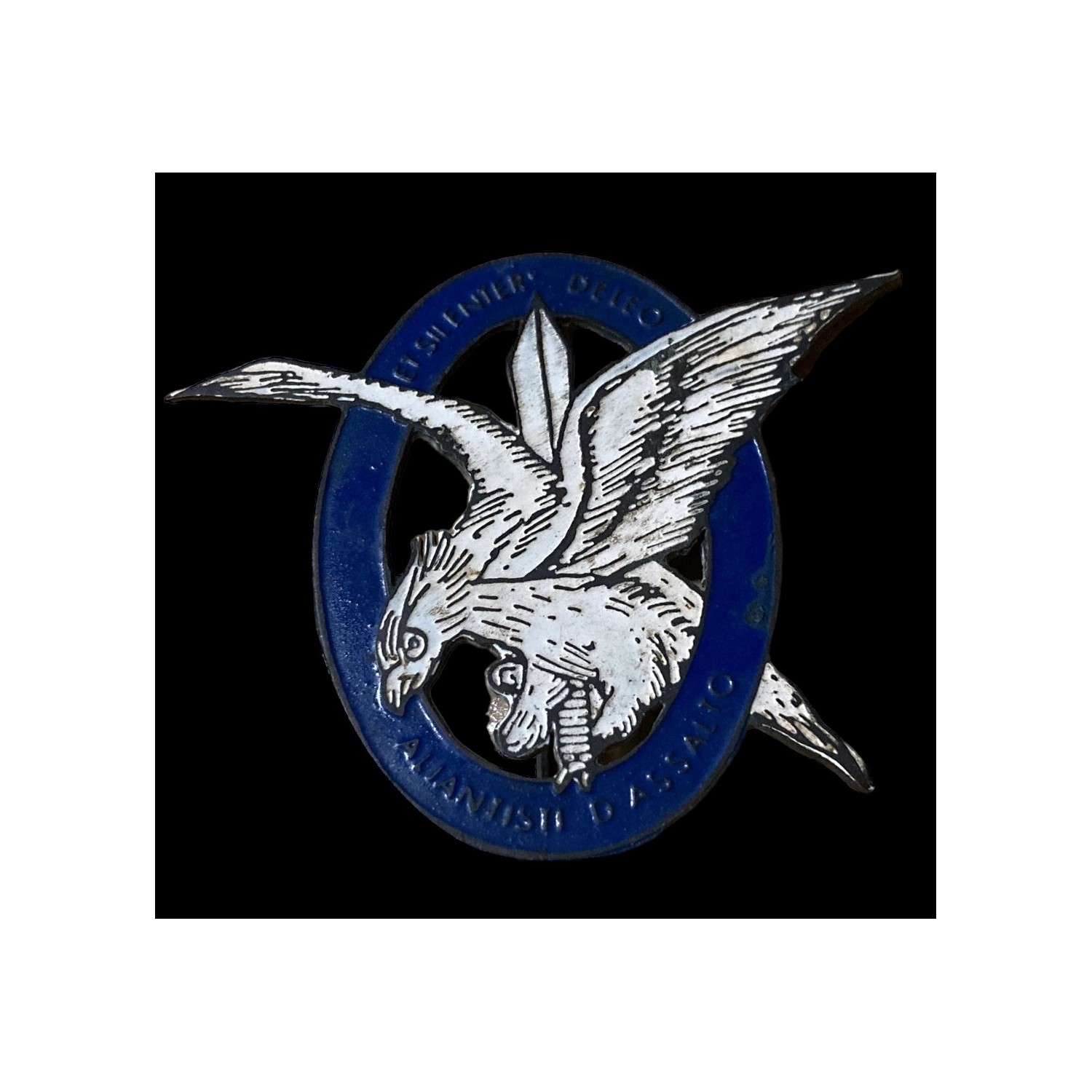 Distintivo Aliantisti d Assalto 1941/1945