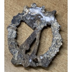 Infanteriesturmabzeichen argento da scavo