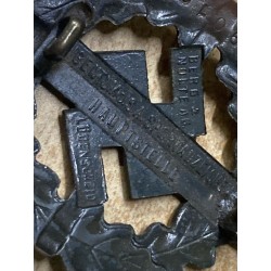 Bronze grade SA Sportabzeichen badge, numbered. Manufacturer Berg & Nolte Ludenscheid
