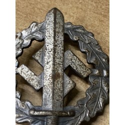 Distintivo SA Sportabzeichen grado argento , non numerato , produttore W.Redo , Saar