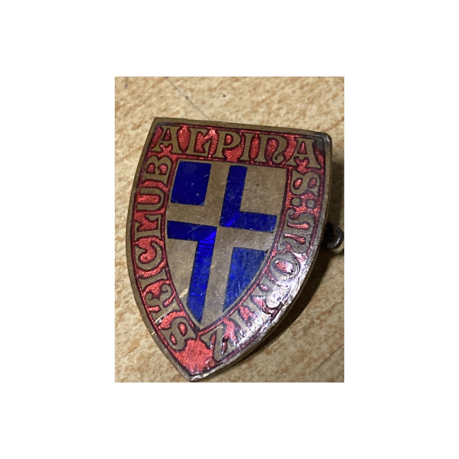 Saint Moritz Sci Club badge 1920/1940