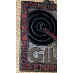 Medaglia bronzo e smalti Campionati Femminili dello Sport  Torino 1941