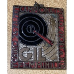 Medaglia bronzo e smalti Campionati Femminili dello Sport  Torino 1941