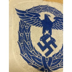 Fregio da petto per maglietta sportiva polizia tedesca Terzo Reich