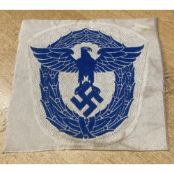 Fregio da petto per maglietta sportiva polizia tedesca Terzo Reich