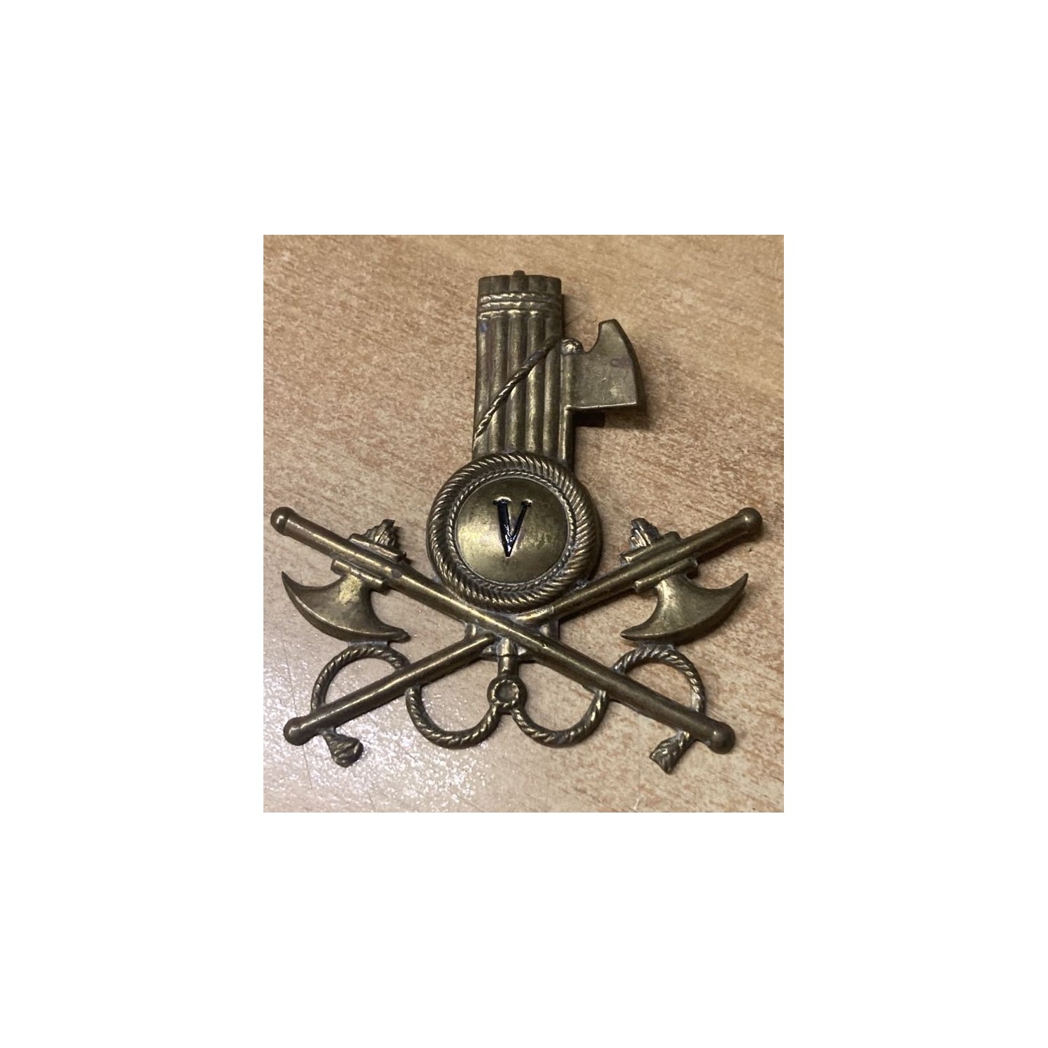 Rare metal frieze Va Centuria CCNN Workers