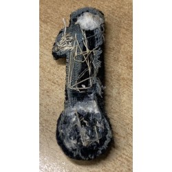 Fregio per cappello all alpina da Sottuficiale della Milizia Volontaria Sicurezza Nazionale