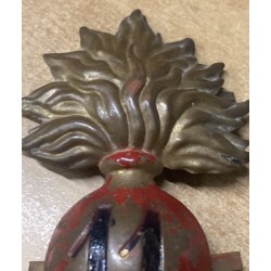 Metal frieze for tropical helmet 11 Regiment Grenadiers of Sardinia